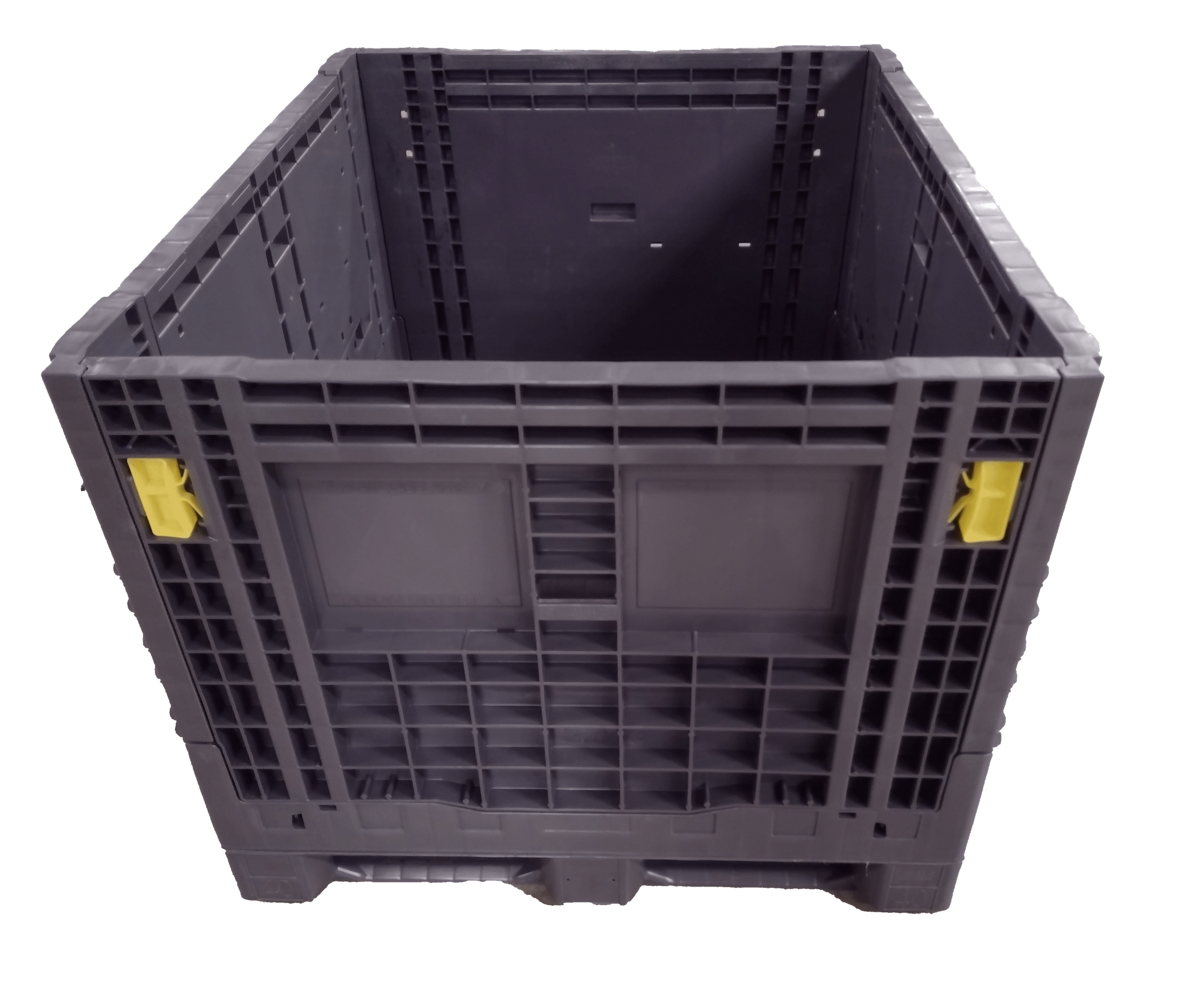 Reconditioned Monoflo 40" x 48" x 34" All Gray All Good Runner Bulk Container - Image 3