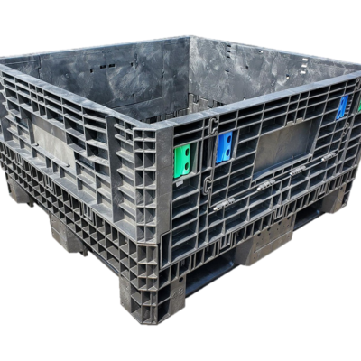 New Schaefer 45" x 45" x 25" All Black Bulk Container