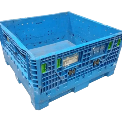 Reconditioned BCD 45" x 48" x 25" All Blue All Good Runner Bulk Container