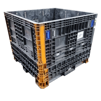 Reconditioned BCD 45" x 48" x 39" All Black All Good Runner Bulk Container