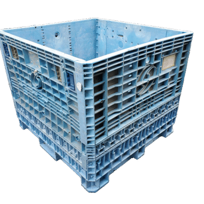 Reconditioned BCD 45" x 48" x 39" Mixed Color Bulk Container