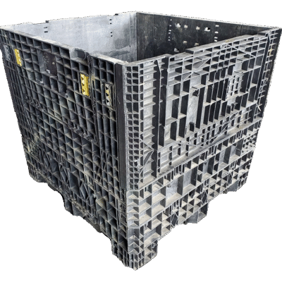 Reconditioned BCD 45" x 48" x 42" All Black All Good Runner Bulk Container