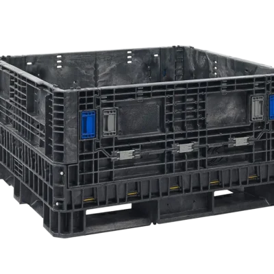 New Orbis HDR 45" x 48" x 25" All Black Bulk Container