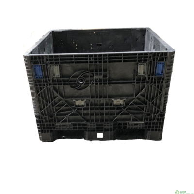 Lightly Used Orbis HDMP 45" x 48" x 34" All Black Bulk Container