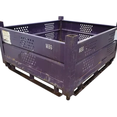 Used BCD 53" x 48" x 26" Steel Tub - No Drop Doors