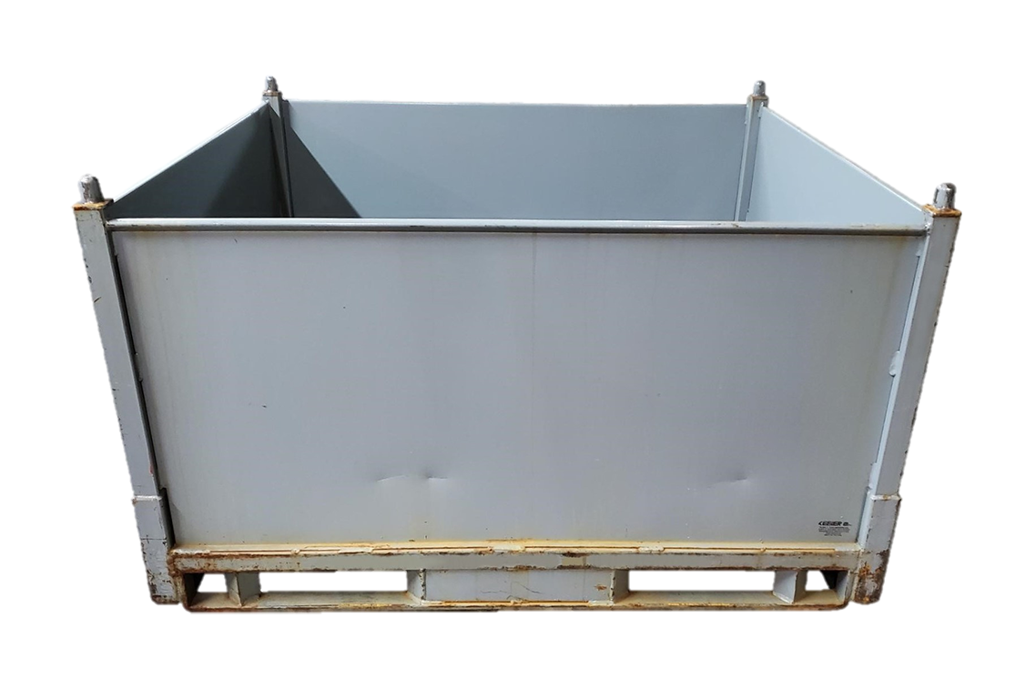Used BCD 60" x 52" x 36" Steel Tub - No Drop Doors - Image 5