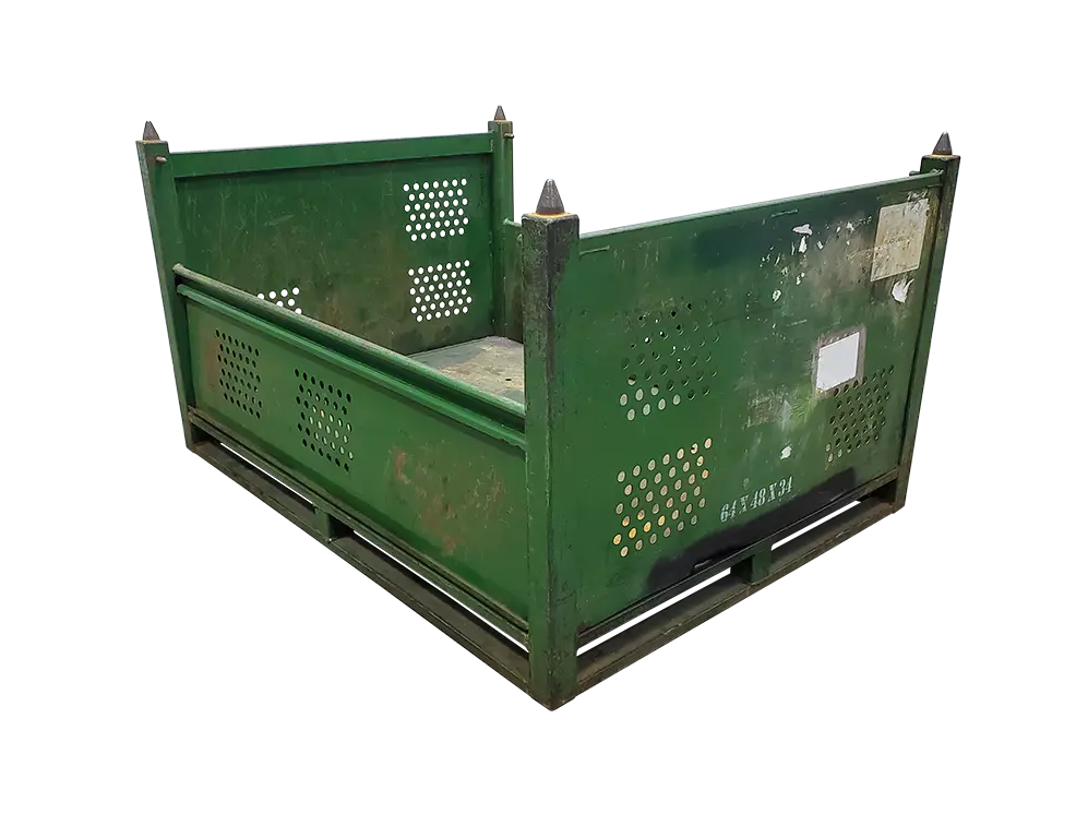 Used BCD 64" x 48" x 34" Steel Tub - 2 Drop Doors 64" Sides - Image 8