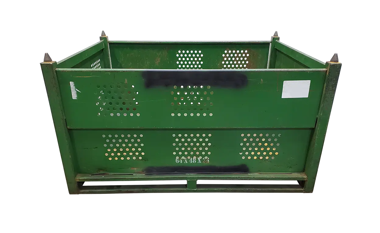 Used BCD 64" x 48" x 34" Steel Tub - 2 Drop Doors 64" Sides - Image 9