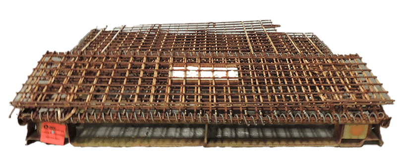 Used BCD 50" x 40" x 34.5" Collapsible Wire Basket - 1 Drop Door 50" Side - Image 2